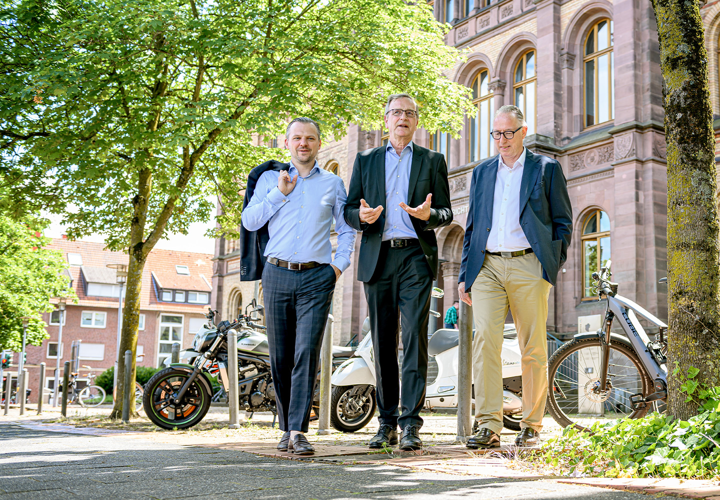 Dirk Schmitz, Martin Matzat, Dr. Frank Buerstätte