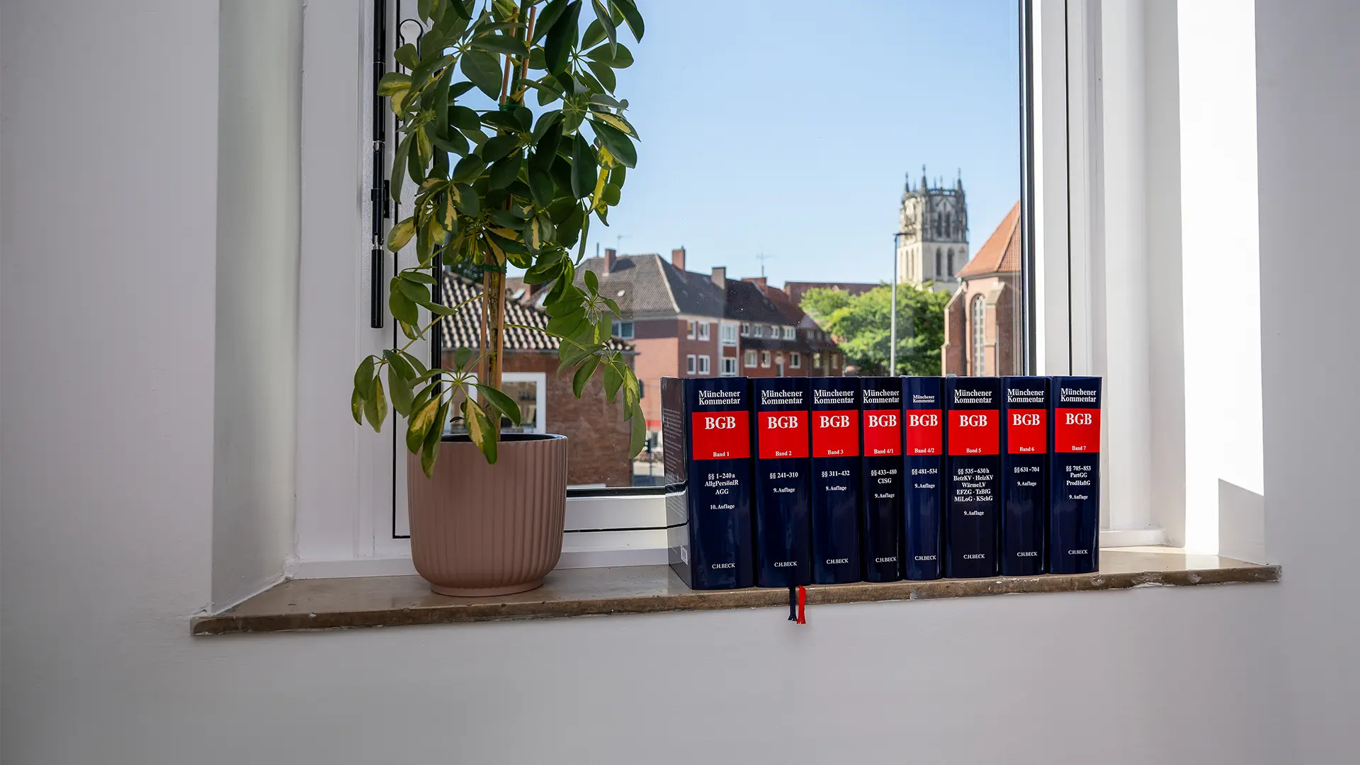 Münchener Kommentar BGB auf Fensterbank