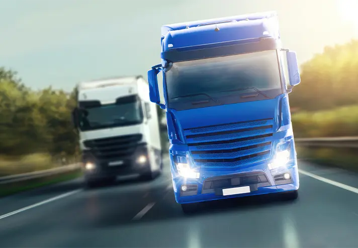 LKW auf der Autobahn