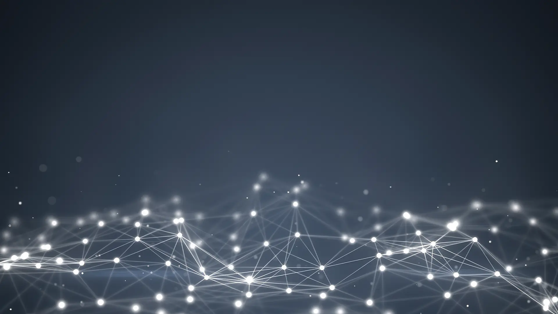 Abstrakte Form von verbundenen Punkten